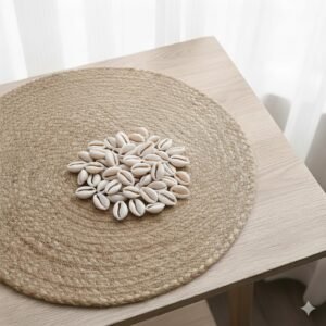 White Kauri/Safed Kaudi for Puja (Set of 11 Pcs) | Traditional Puja Samagri for Lakshmi Puja, Kuber Puja, Diwali, Durga Puja & Vastu Rituals