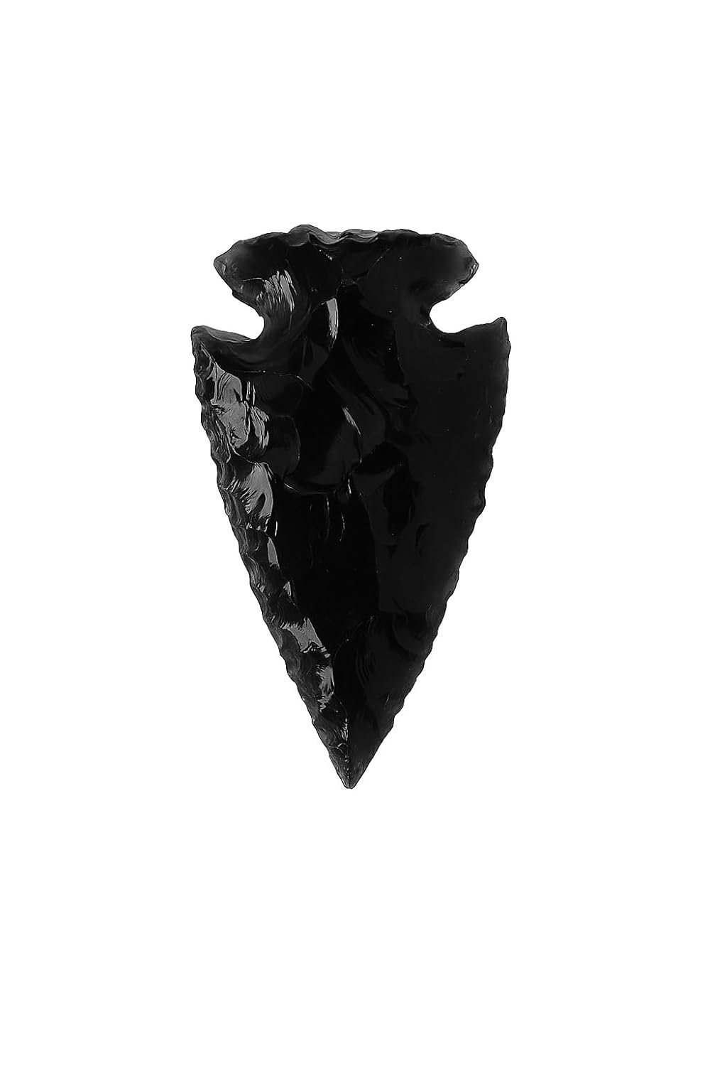Black Obsidian Knife – Natural Crystal Arrowhead Shape for Reiki Healing, Energy Cleansing, Protection & Home Décor – Handcrafted Spiritual Tool
