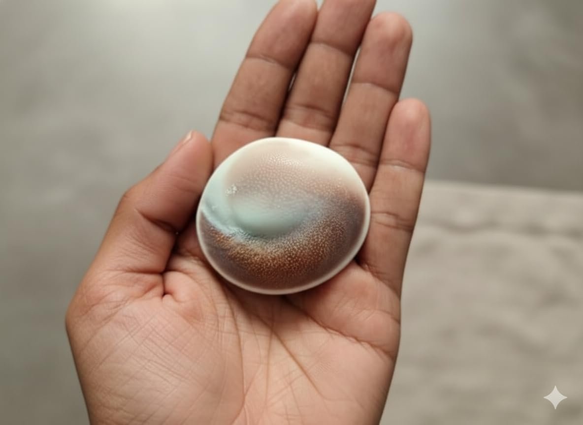 Certified Raja Gomati Chakra Original | Natural Gomti Chakra Stone from Gomathi River, Dwarka (4–5 CM) | Spiritual Vastu Item for Lakshmi Puja, Kuber Pooja & Home Protection pack of 1