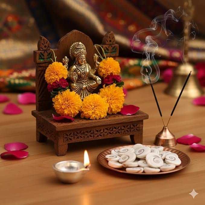 Emagnet Certified Gomati Chakra – Original River Stones from Gomathi River, Dwarka | Natural Gomti Chakra for Lakshmi Puja, Kuber Pooja, Vastu & Protection | Set of 11 Pieces