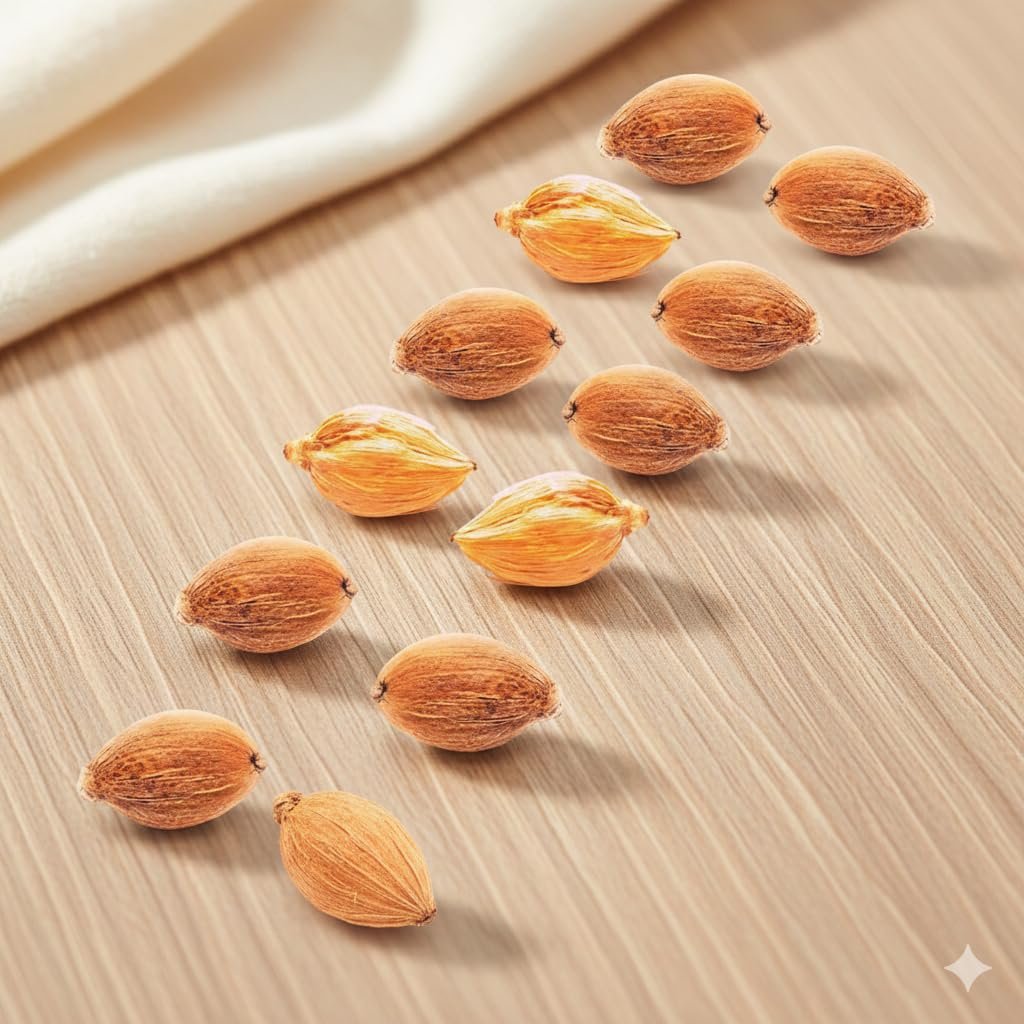Laghu Nariyal for Pooja – 11 Pcs | Original Laghu Shriphal Small Coconut | Natural Dry Nariyal for Mahalaxmi Pooja, Temple, Havan, Kuber Puja & Daily Spiritual Rituals
