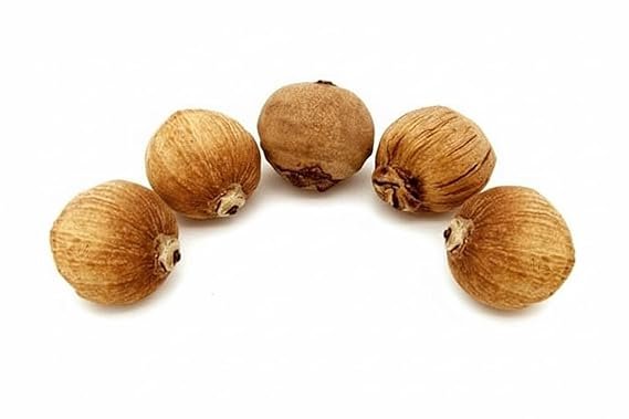 Laghu Nariyal for Pooja – Pack of 5 | Original Natural Small Coconut (Laghu Shriphal) for Mahalaxmi Puja, Kuber Puja, Havan, Temple & Daily Religious Rituals | Dry Nariyal for Spiritual Use