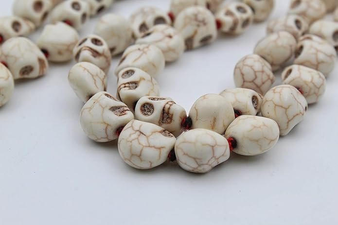 Mund Mala for Puja Mantra Jaap | Kapal Mala for Kali Maa | Certified 108+1 Beads | Unisex Adults