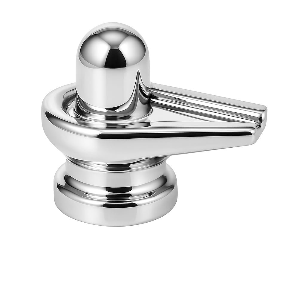 Natural & Certified Parad Shivling | 20–30 g Pure Mercury (Parad) Padrasam Shivling for Puja, Vastu & Meditation | Energized Shivling for Home Temple, Office & Positive Energy