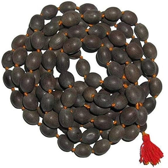 Certified Original Kamalgatta Mala 108 Beads | Lotus Seed Japa Mala for Laxmi Pujan, Jaap, and Meditation | Vastu & Spiritual Remedy | Lab Tested